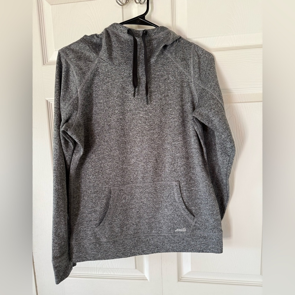 Avia Heather Gray Pullover Hooded Sweatshirt